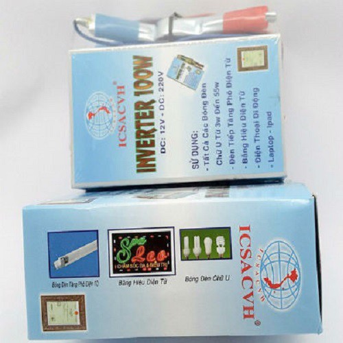 Bộ đảo điện 12V ra 220V 100W