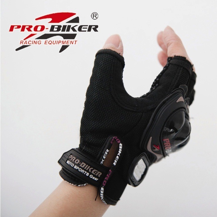 BÁN SỈ - Găng Tay ProBiker Cụt Ngón - Đi phượt