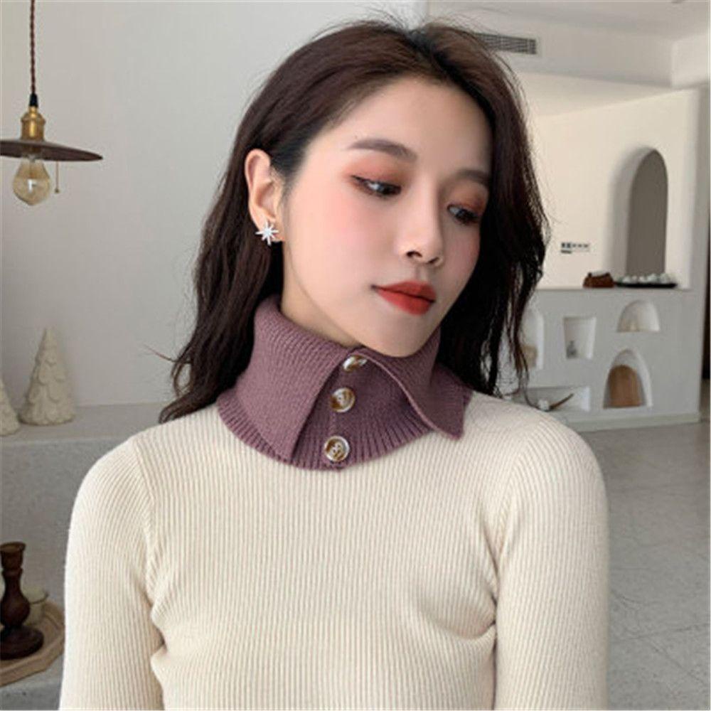 PINEVN Cổ Áo Rời Cổ Bẻ Giả Áo Sơ Mi Phong Cách Cổ Điển Thời Trang Cho Nam Và Nữ