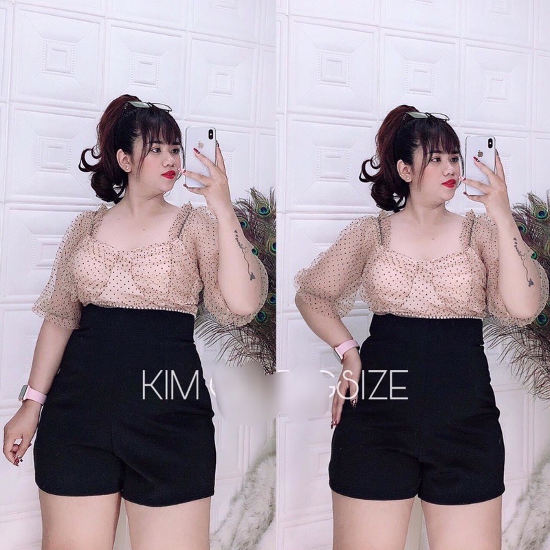 ÁO BI CÚP NGỰC (có size) [Áo kiểu nữ Bigsize 60kg-90kg]