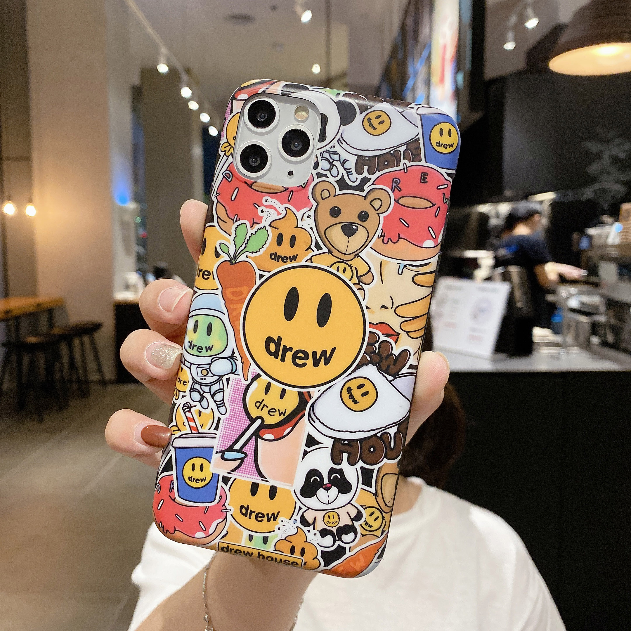 Ốp điện thoại silicon in hoạt hình cho iphone 12 12promax 11 11pro XR XS Max i7/8 6s plus SE 2020 | BigBuy360 - bigbuy360.vn