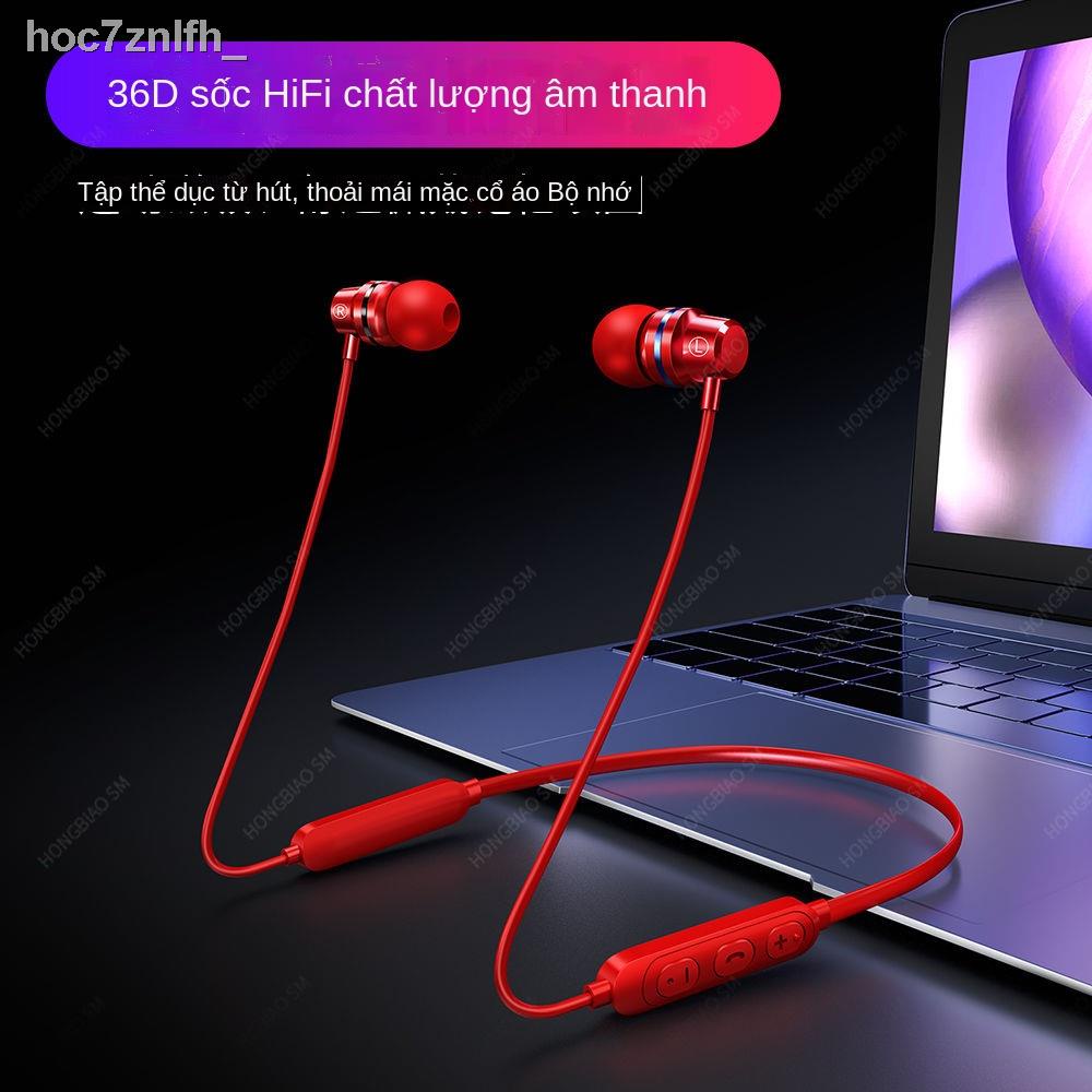 Tai nghe bluetooth không dây phổ thông Apple Huawei công nghệ đen vivo Xiaomi OPPO chất lượng âm thanh cao thể