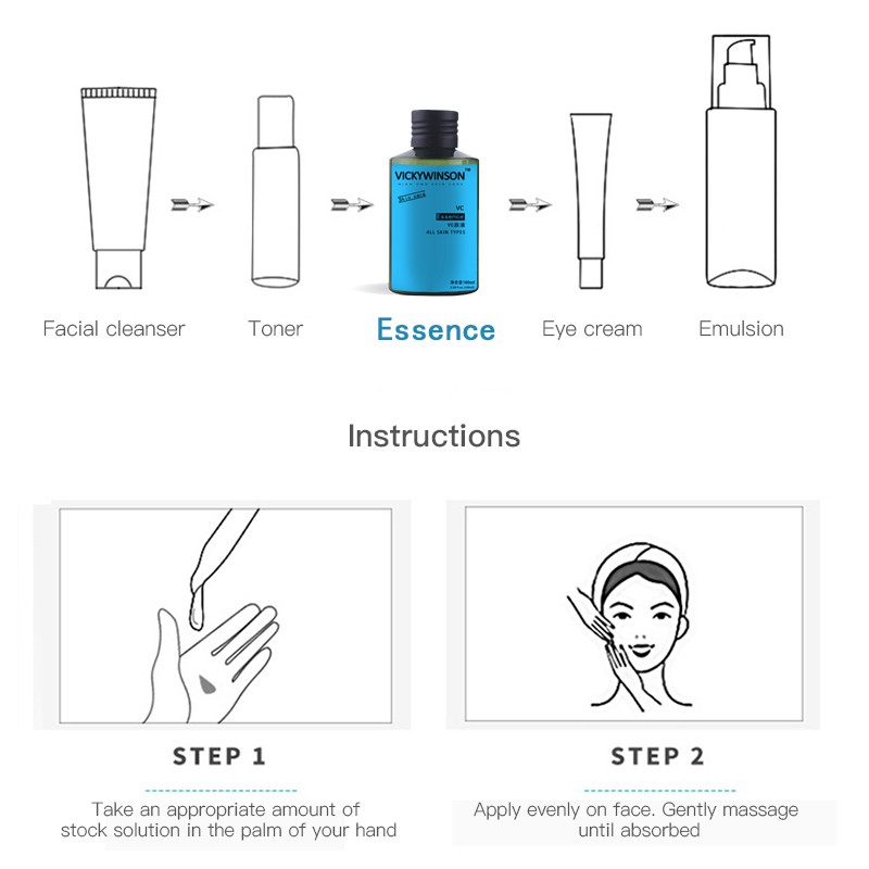 Tinh Chất peptide 100% Nguyên Chất 100ml Chống Nếp Nhăn Dưỡng Ẩm Làm Săn Chắc Da Mặt