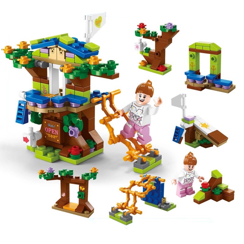 Mô hình đồ chơi Sluban 8732 dòng giữ gìn hòa bình thành phố 6 trong 1