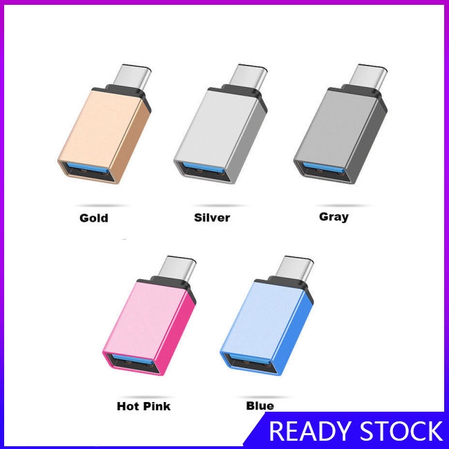 FL【COD Ready】Hub OTG dữ liệu đồng bộ USB-C loại C 3.1 đầu cắm sang lỗ cắm USB 3.0 loại A