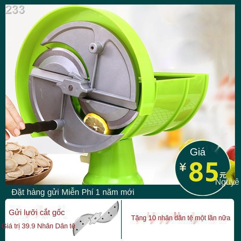 【giá rẻ】Đa chức năng máy cắt trái cây chanh nhỏ thương mại hướng dẫn sử dụng gia đình rau củ quả và khoai tây lát tạo t