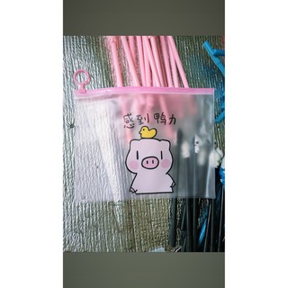 Túi Zip Lụa Đựng Bút, Mĩ Phẩm - Dungmyle325