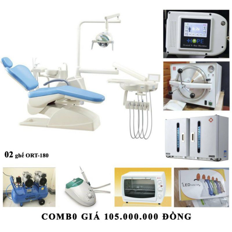 Combo105 Ghế nha khoa