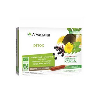 Thải độc cơ thể Pháp 20 ông x 5ml Arkopharma