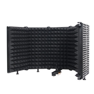Set 5 Tấm Xốp Cách Âm Cho Micro Thu Âm Kèm Giá Đỡ