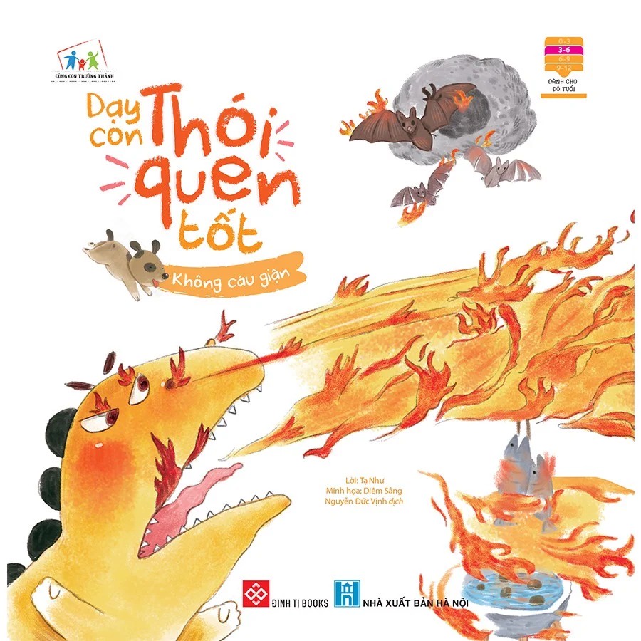SÁCH - Dạy con thói quen tốt - Không cáu giận