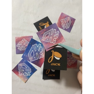 [Moonlight Store] (Lẻ 10 sticker) Logo Jack