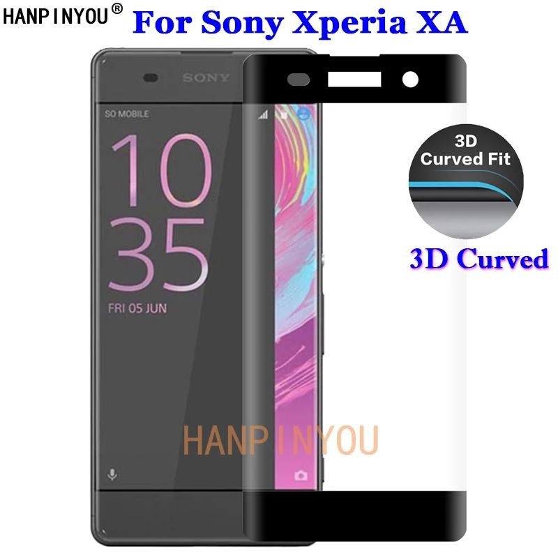 Kính Cường Lực Viền Cong 3d Cho Sony Xperia Xa F3111 Oke