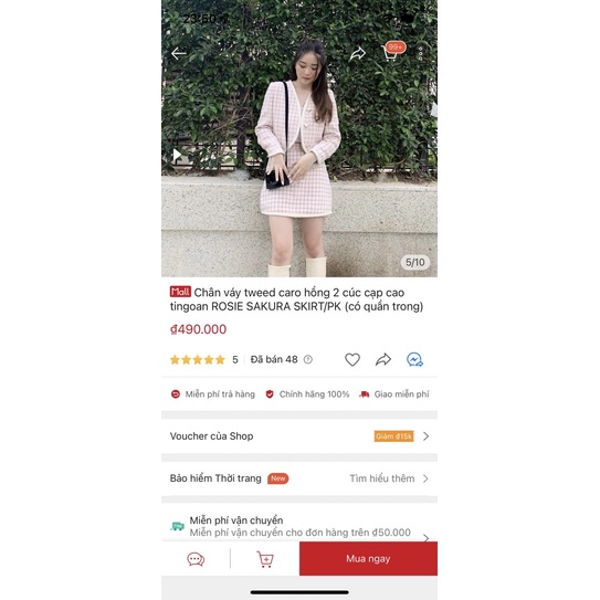 Pass cả set Rosie Sakura
