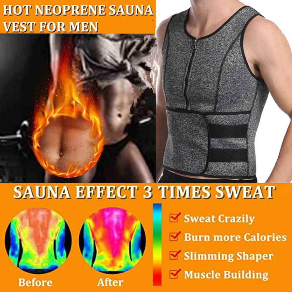 Áo Ba Lỗ Neoprene Đốt Mỡ Thừa Giảm Cân Cho Nam 85614895