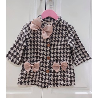 ÁO KHOÁC DẠ BÉ GÁI ĐỦ SIZE 6-32KG