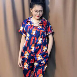 Bộ satin lững