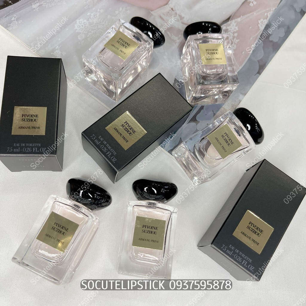 Nước Hoa Giiorgio Armani Armani Prive Pivoine Suzhou Mini 7.5ml Hoa Mẫu Đơn Tô Châu Hoàn Mĩ
