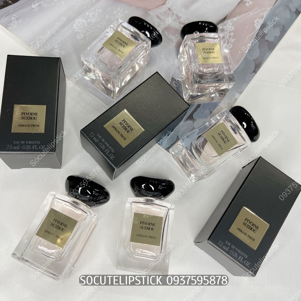 Nước Hoa Giorgio Armani Armani Prive Pivoine Suzhou Mini 7.5ml Hoa Mẫu Đơn Tô Châu Hoàn Mĩ