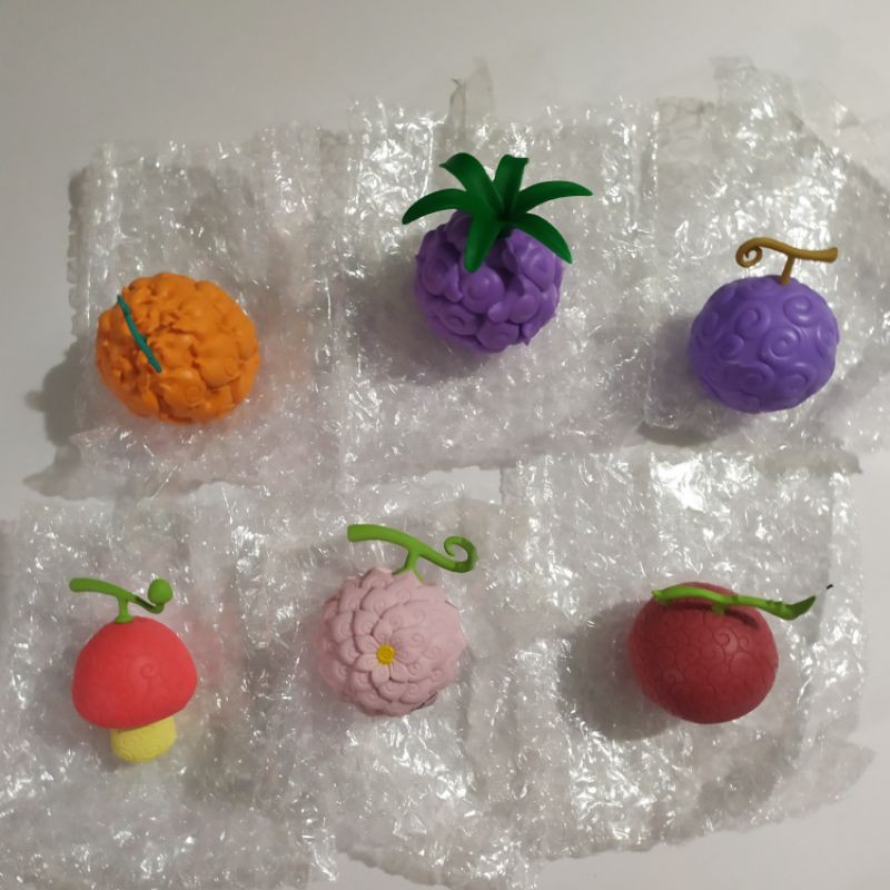 Bộ 6 Mô hình One Piece Trái ác quỷ chính hãng Banpresto 2020