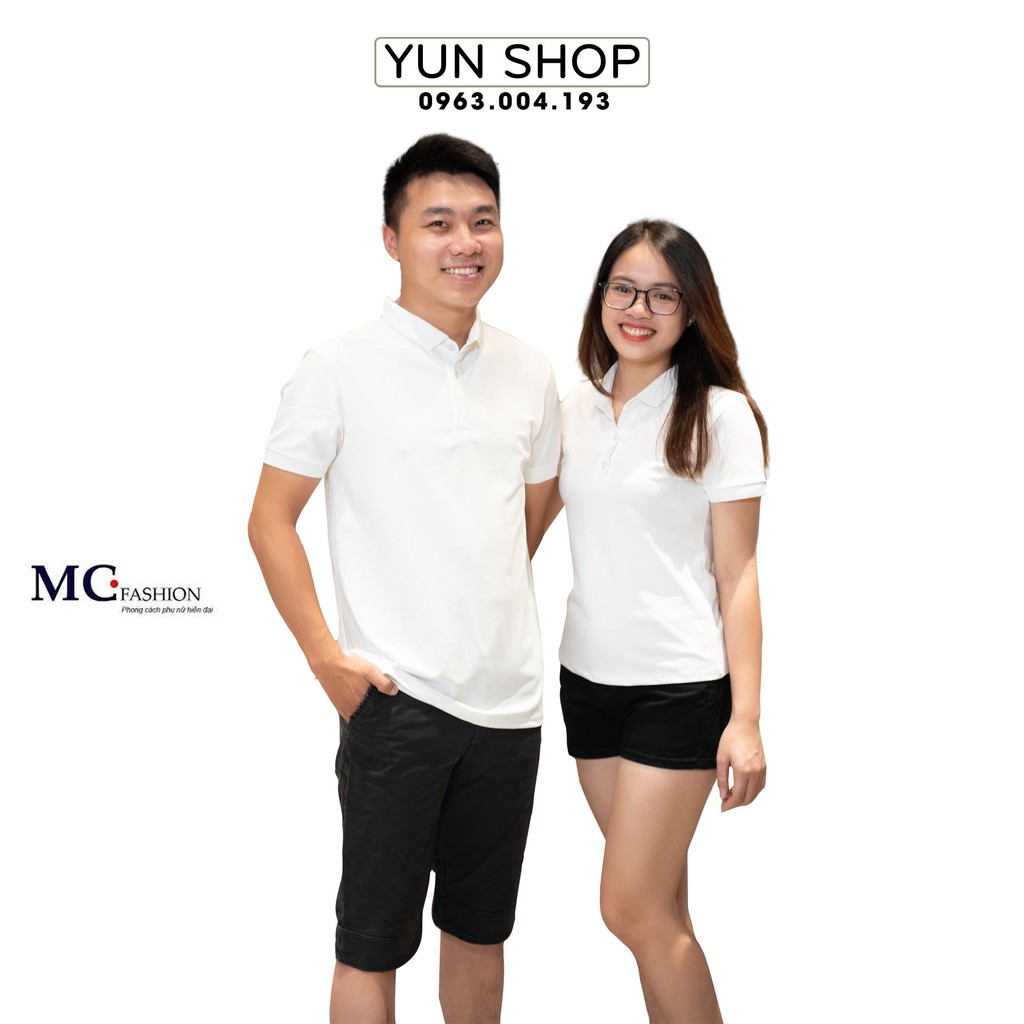 Áo Phông polo- áo phông cổ đức- áo đôi Nam nữ thời trang MC fashion