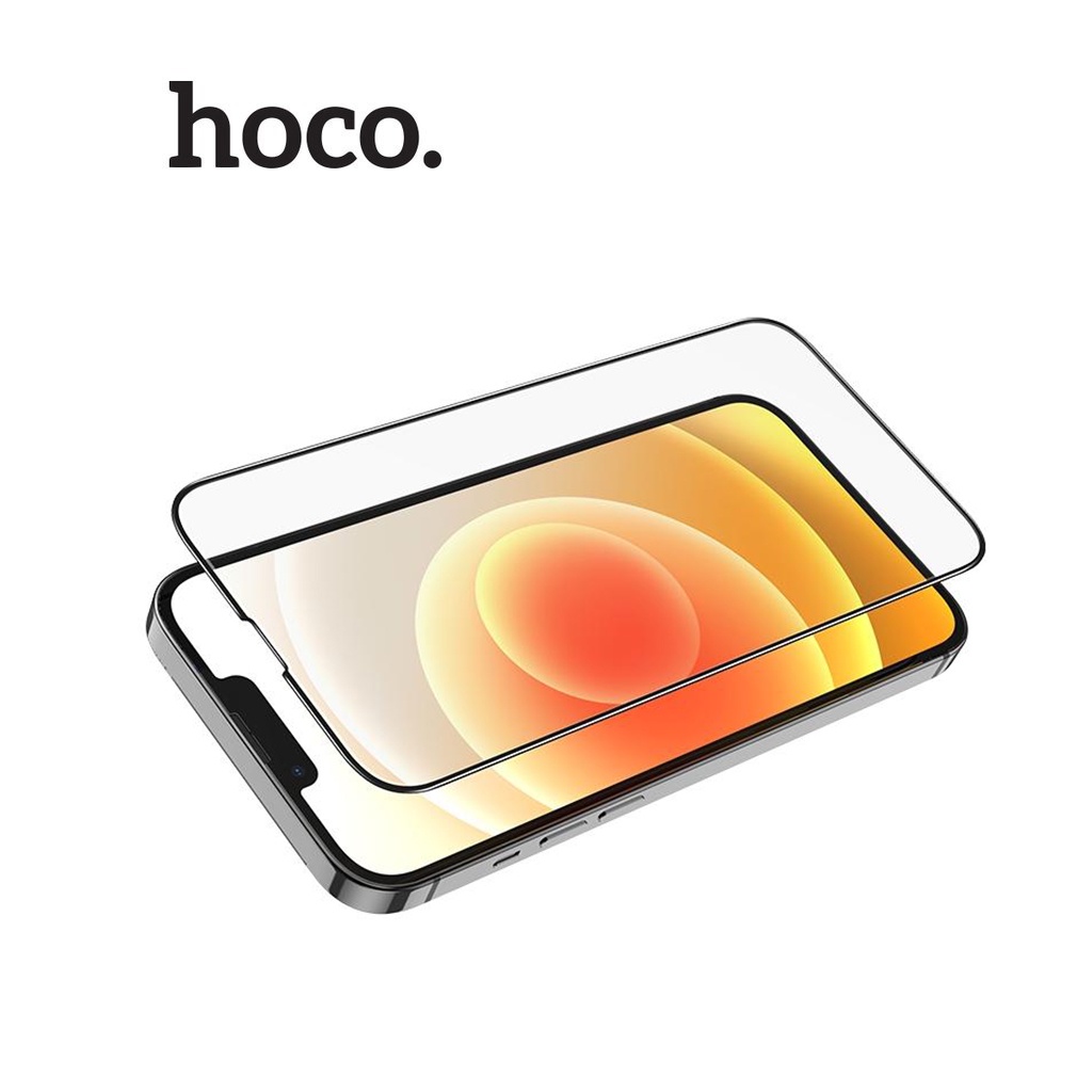 Kính cường lực Hoco G7 full màn hình trong suốt độ cứng 9H chống bám vân tay cho iPhone 13/ 13 Pro