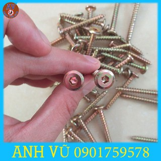 VÍt gỗ lục giác chìm phi 6x50mm (100) con