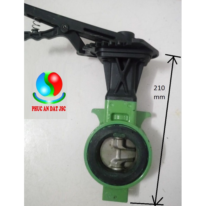 van bướm tay gạt DN50 , van nước công nghiệp DN50