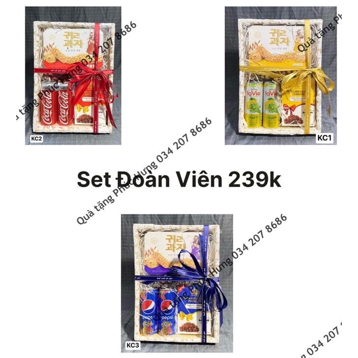 Giỏ Quà Tết 2022 - Set 4 món Đoàn Viên Cao Cấp quà tặng người thân | BigBuy360 - bigbuy360.vn