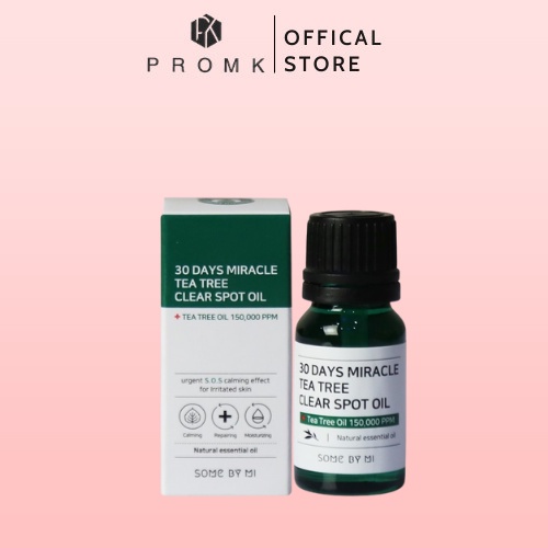 Tinh Dầu Tràm Trà Some By Mi 30 Days Miracle Tea Tree Clear Spot Oil 10ml