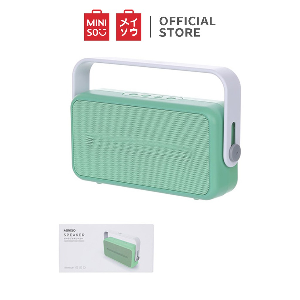 [Mã MINI11FFF giảm 5% đơn 150K] Loa Bluetooth Miniso DS-2066 (Xanh lá) - Hàng chính hãng