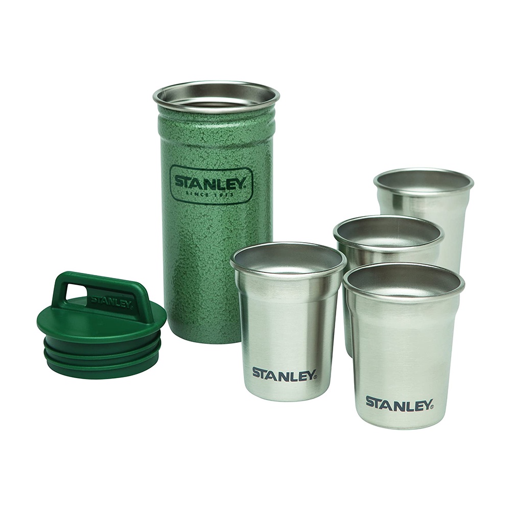 Bộ Bình, Ly Stanley Stainless Steel Shots + Flask Gift Set