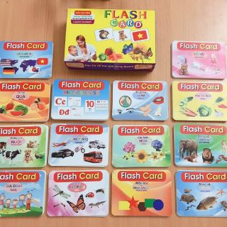 Thẻ học thông minh 15 chủ đề dạy trẻ về thế giới xung quanh
