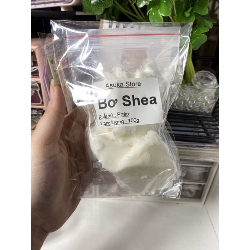 Bơ Shea_ Bơ Hạt Mỡ (10g/50g/100g)_ Nguyên Liệu Mỹ Phẩm Handmade