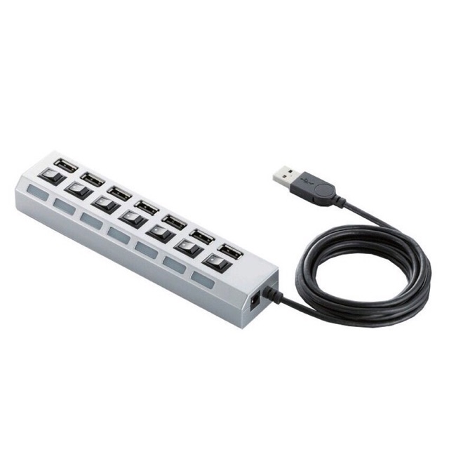 Usb hub 7 cổng có công tắc - 7 cổng chia usb