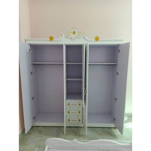 Tủ áo tân cổ điển 3 cách