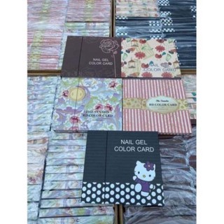 Sổ móng mẫu nail , sổ trưng bày móng ( 120 mấu)