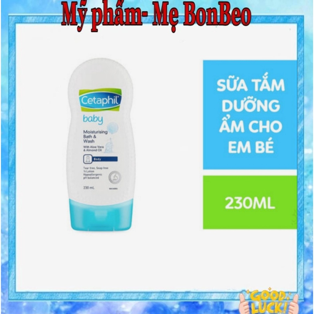 Sữa tắm dưỡng ẩm baby Cetaphil 230ml