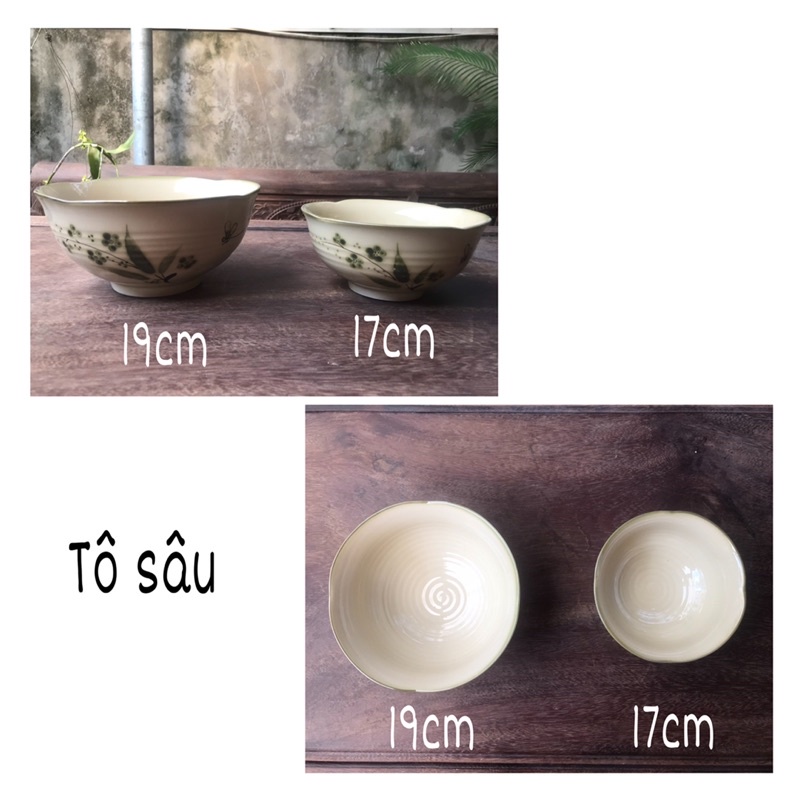 Bộ bát đĩa sứ Bát Tràng tự chọn  - 30 sản phẩm