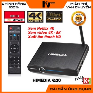 Mua Android TV Box Himedia Q30  chip Hi3798M  Ram 2GB  Xem Netflix 4K Ultra HD