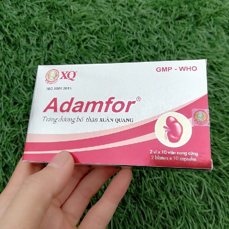 Viên uống tăng cường sinh lý Adamfor - Giúp bổ thận ,tráng dương  , chống XTS - hộp 10 viên