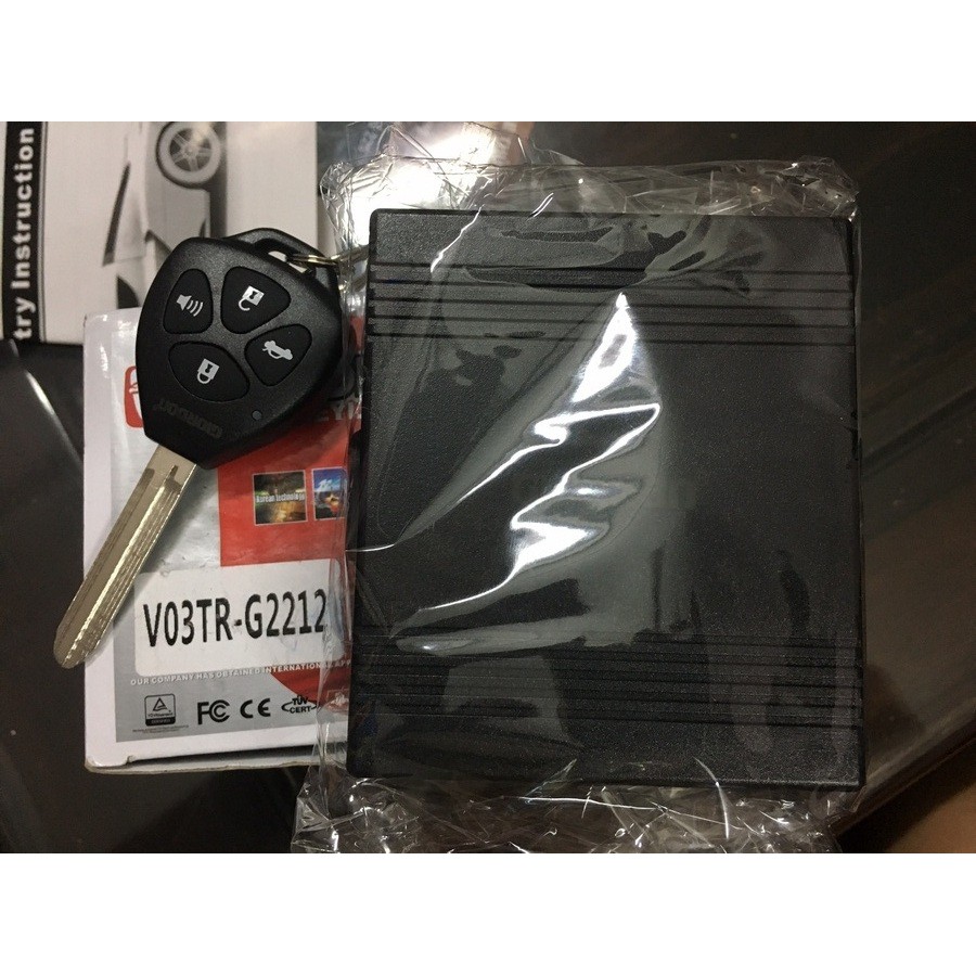 Bộ điều khiển khóa cửa có chức năng mở cốp ô tô Giordon 12 V/ V03TR/G2212