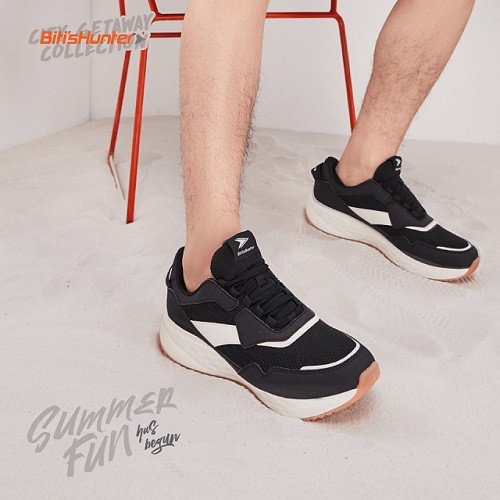 Giày Thể Thao Cao Cấp Nam Biti’s Hunter Core - Summer 2K19 CITY GETAWAY COLLECTION - Cosmo Black DSMH01200DEN (Đen)