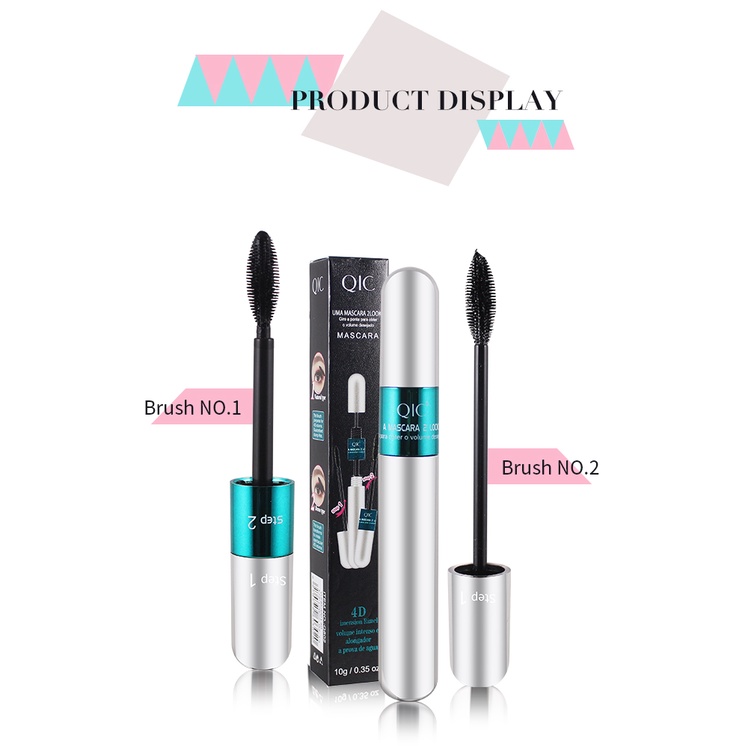 Mascara 4D hai đầu kháng nước chuốt mi cong vút dày và dài hơn hiệu quả
 | BigBuy360 - bigbuy360.vn