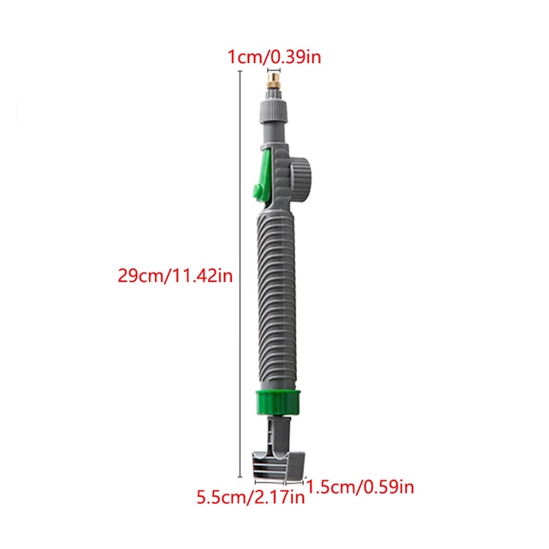 1 Vòi Xịt Nước Áp Suất Cao Bằng Nhựa Có Thể Điều Chỉnh