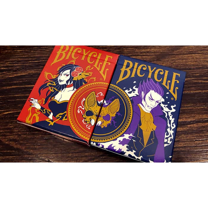 Bài Mỹ ảo thuật bicycle USA cao cấp : Bicycle Vampire The Darkness Playing Cards