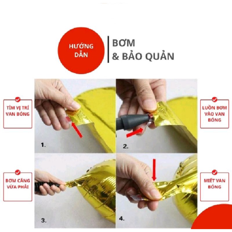 Bóng SỐ tuổi sinh nhật 16ich 0-9 bằng lá nhôm trang trí sinh nhật,thôi nôi🔥