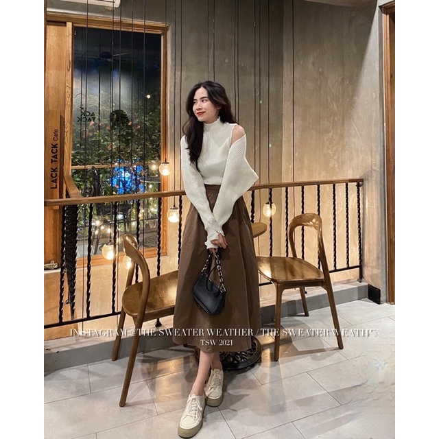 (Ảnh thật) Chân váy thô xoè dáng dài tag 806 the.sweaterweather TSW | BigBuy360 - bigbuy360.vn