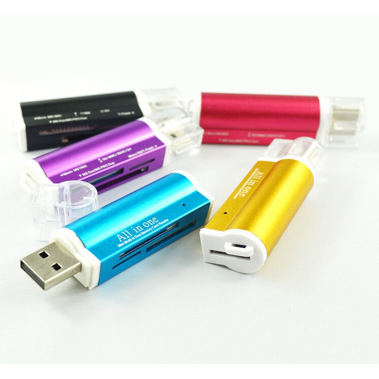 Đầu đọc thẻ nhớ vạn năng 4 trong 1 đọc thẻ Micro SD SDHC MS SD M2 T-Flash | BigBuy360 - bigbuy360.vn