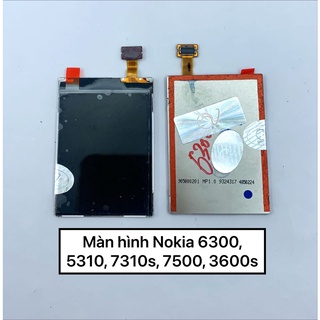Màn hình nokia 6300, 5310, 7310s, 7500, 3600s, 5320, 7100s, 6120c, e51 xịn1